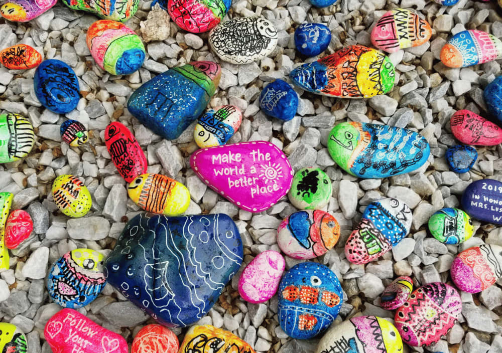 Creative Break Replay: Decorate Stones