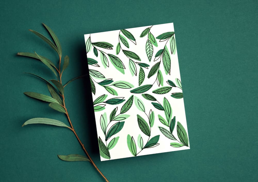 Creative Break Replay: Botanical Marker Sketch