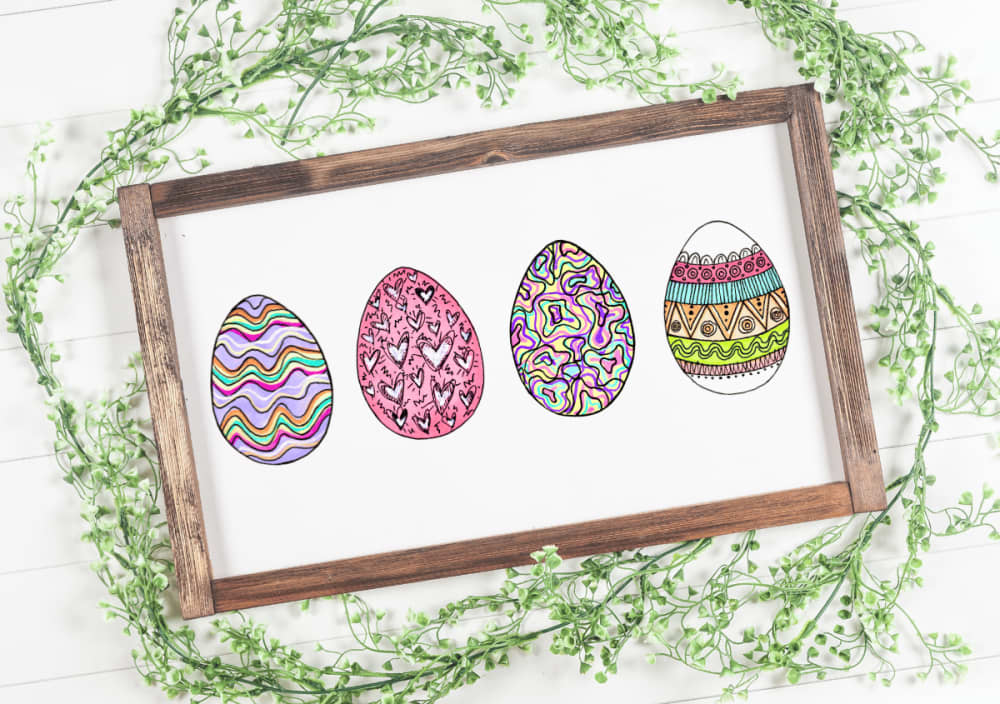 Creative Break Replay: Easter Egg Doodles