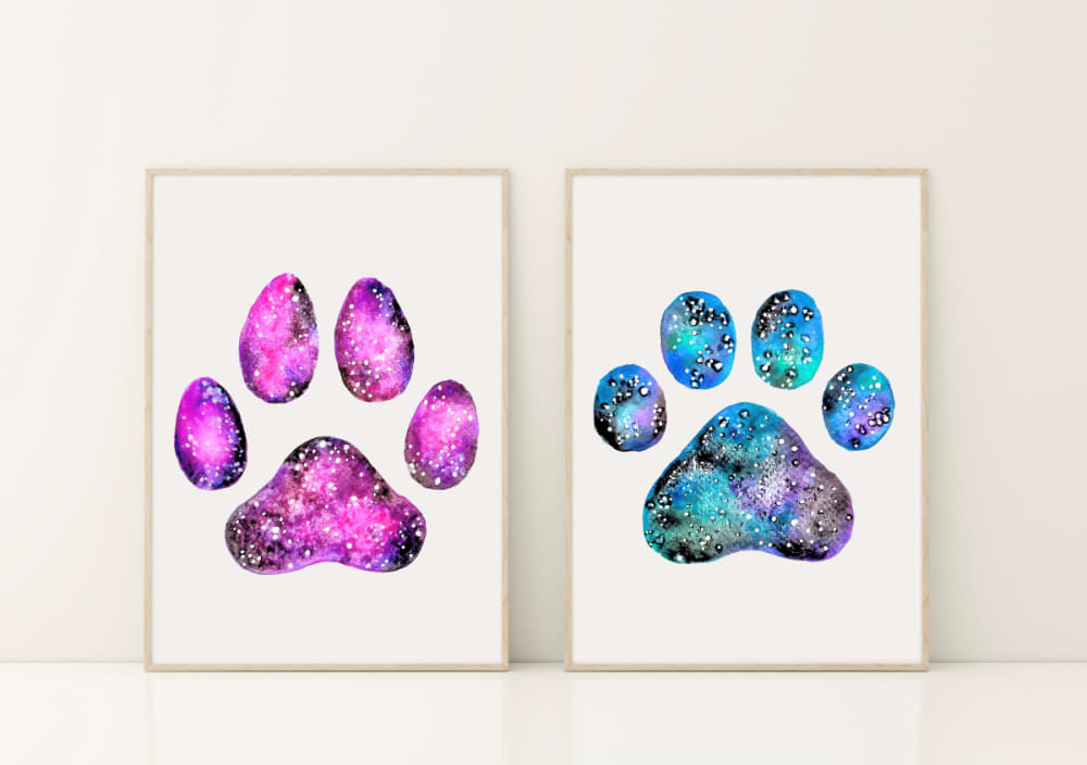 Live Replay: Paw Print Galaxy For National Pet Day