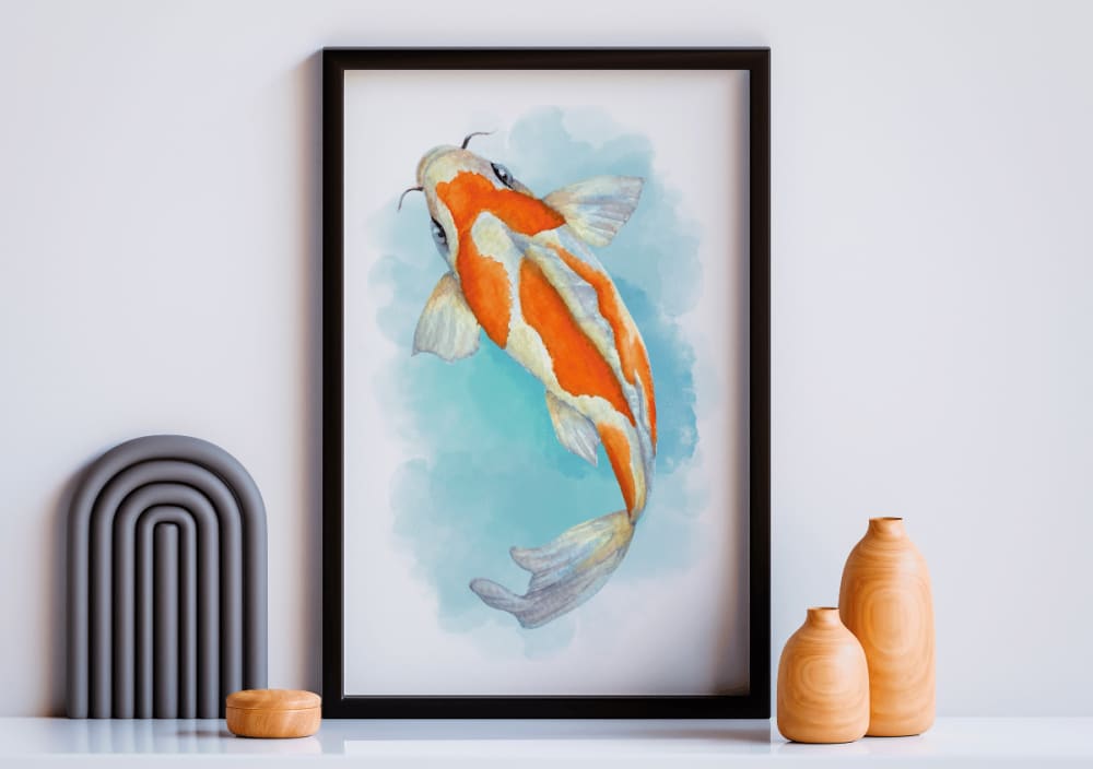 Live Replay: Watercolor Koi Fish