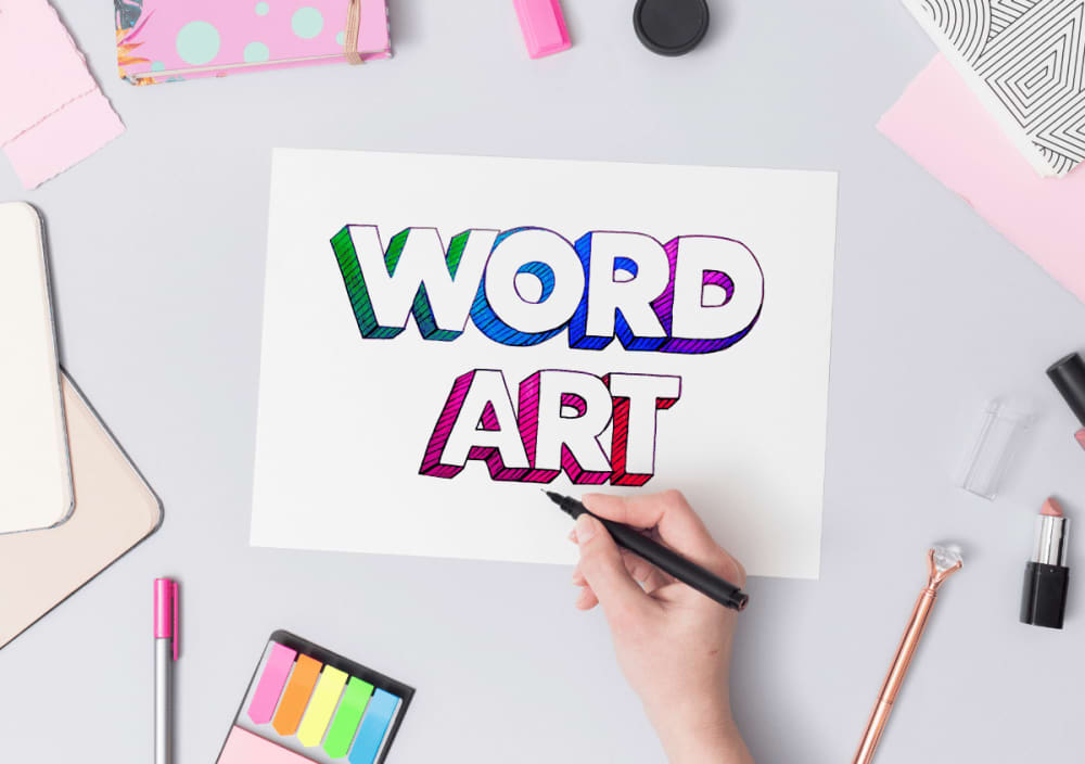 Creative Break Replay: 3D Word Art