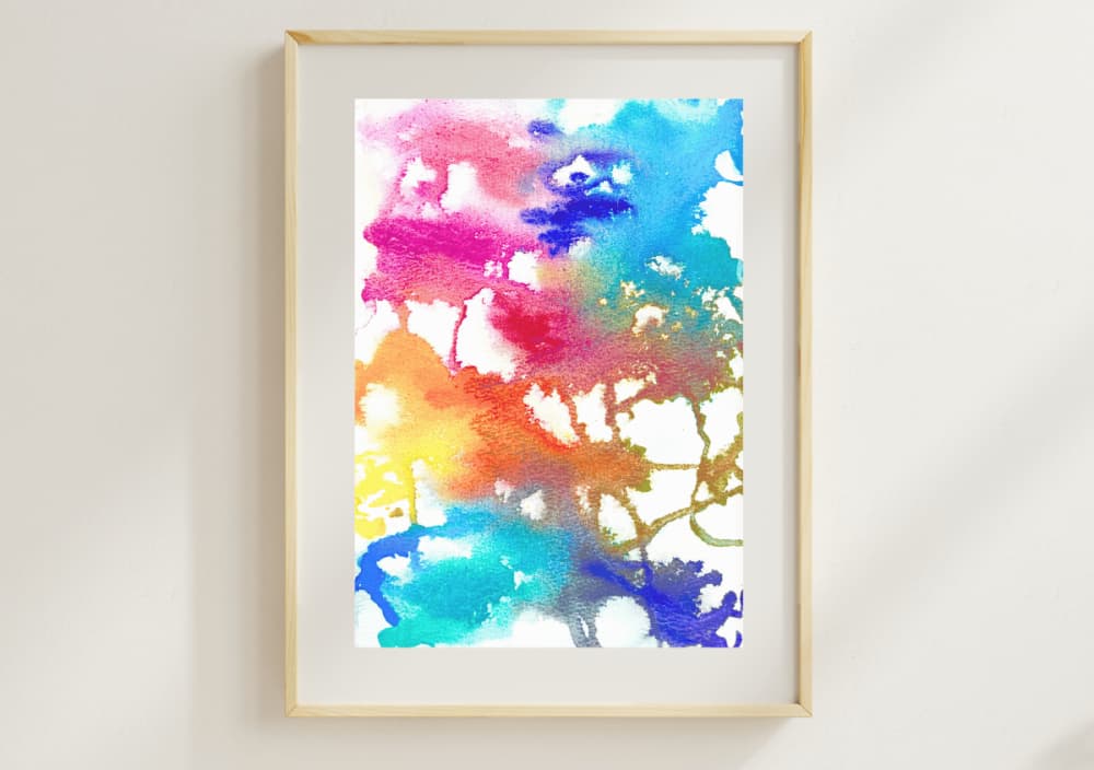 Creative Break Replay: Abstract Watercolor Symphony