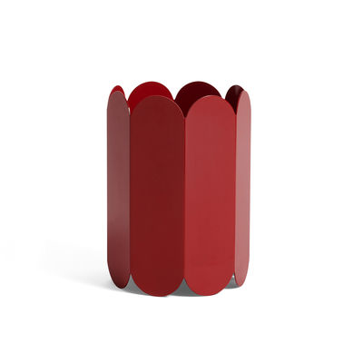 Vase Arcs / Métal - Ø 17 x H 25 cm - Hay rouge en métal