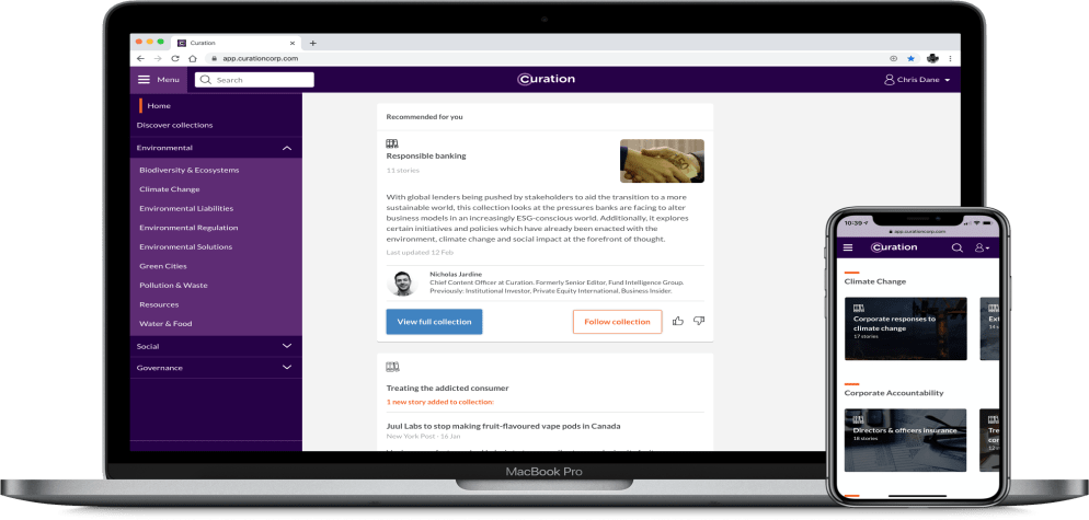 The curation platform