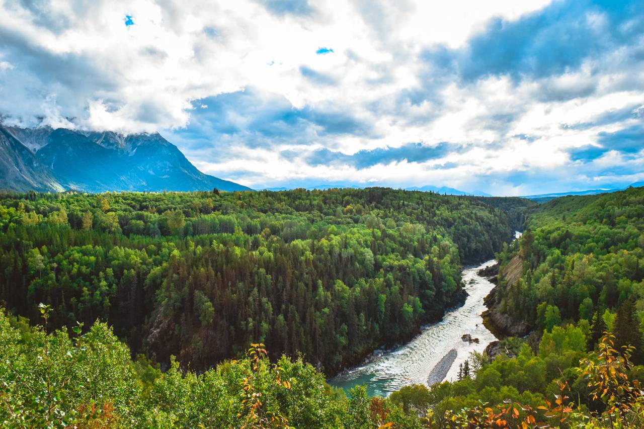Views from Hazelton Canada