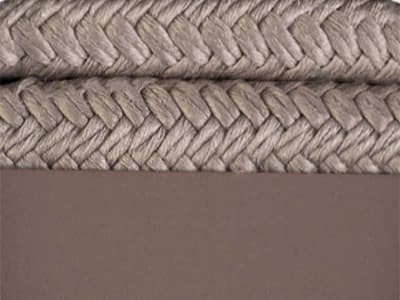 Aluminum, Taupe Grey | Rope, Taupe
