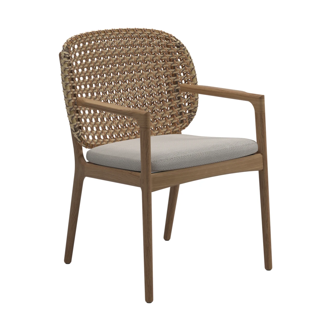 Gloster Kay Dining Armchair CurranOUTDOOR