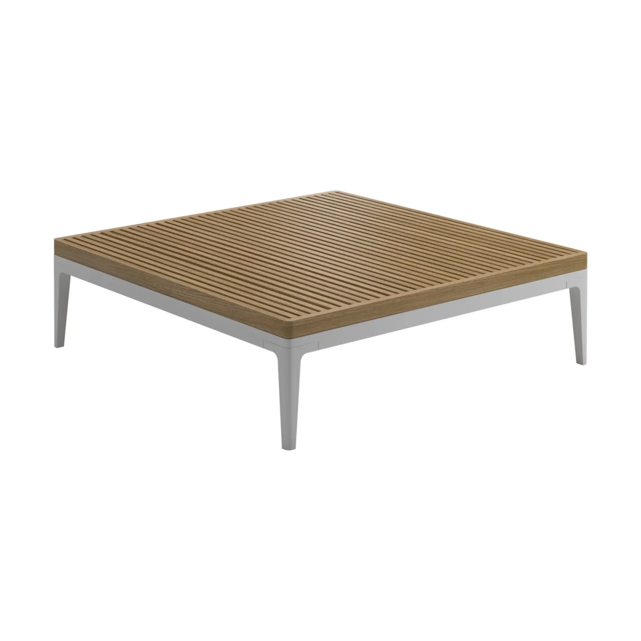 Gloster Grid 41" Square Coffee Table CurranHOME