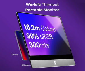 World’s thinnest portable monitor