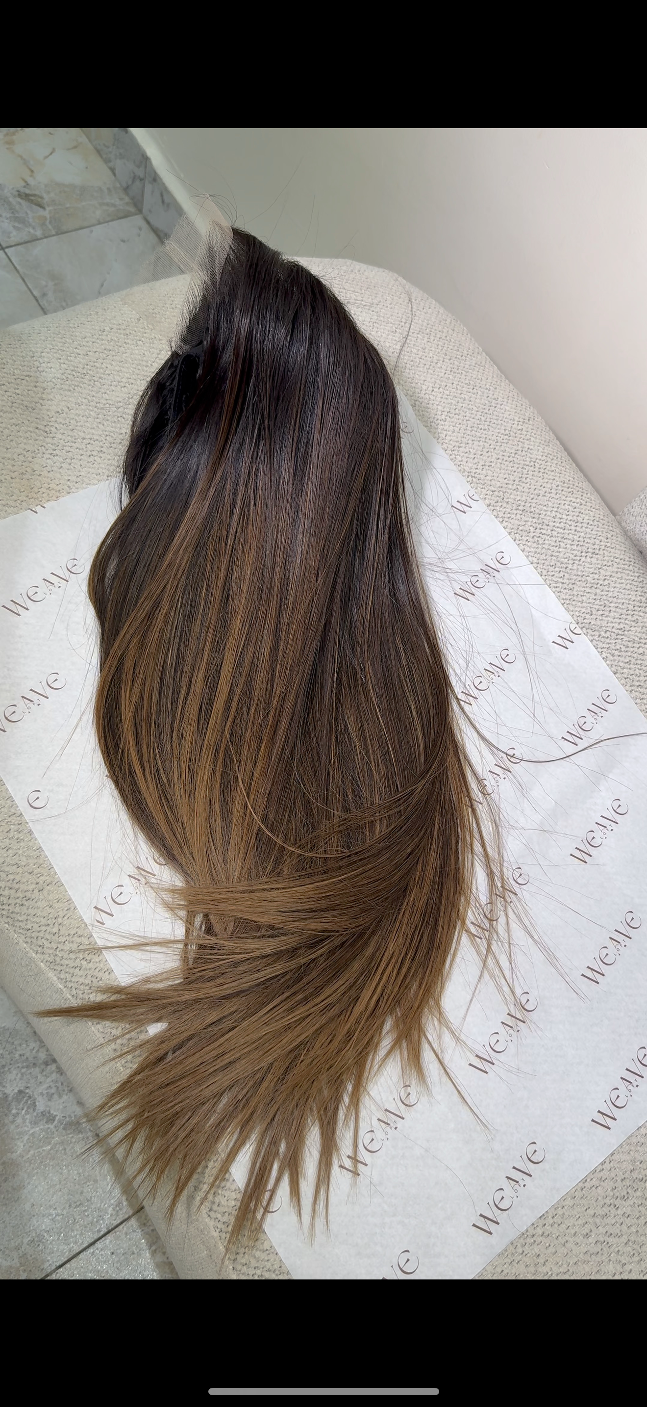 Brunette Bella straight