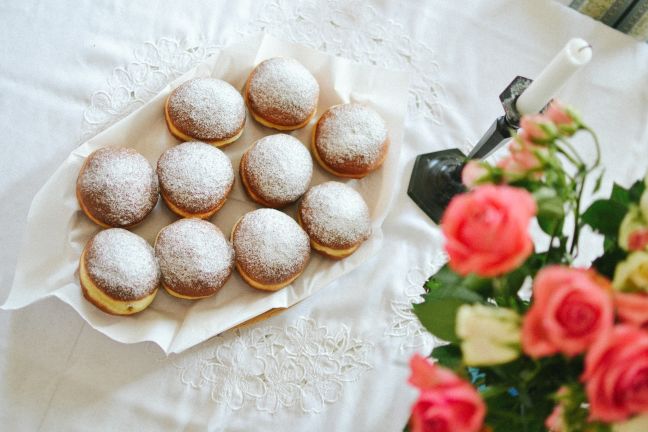 delicious festive doughnuts