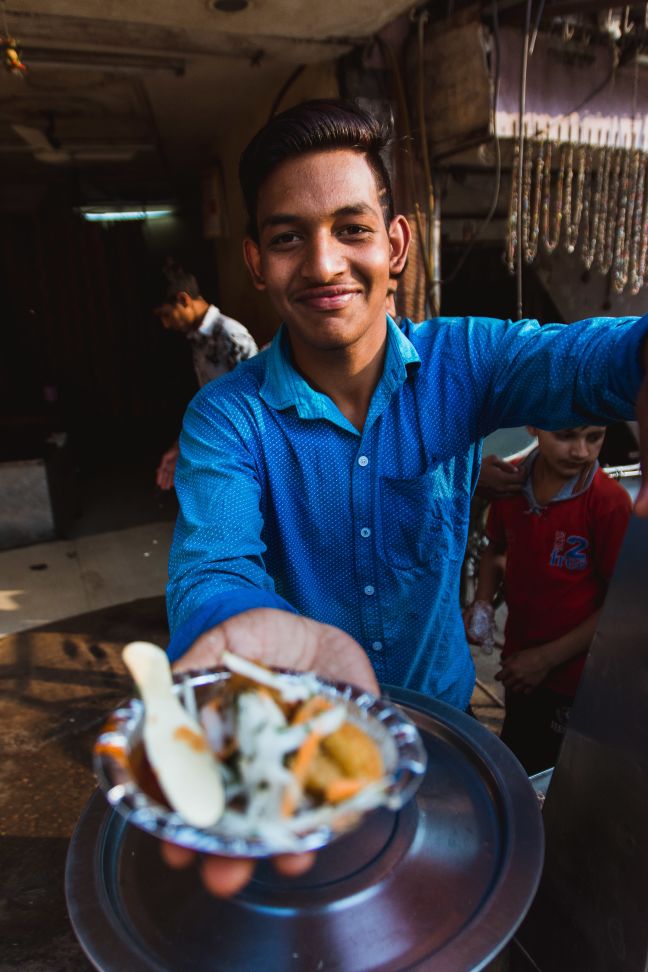 Aloo tikka patties.