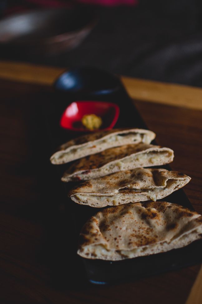 Ladakh sourdough bread.