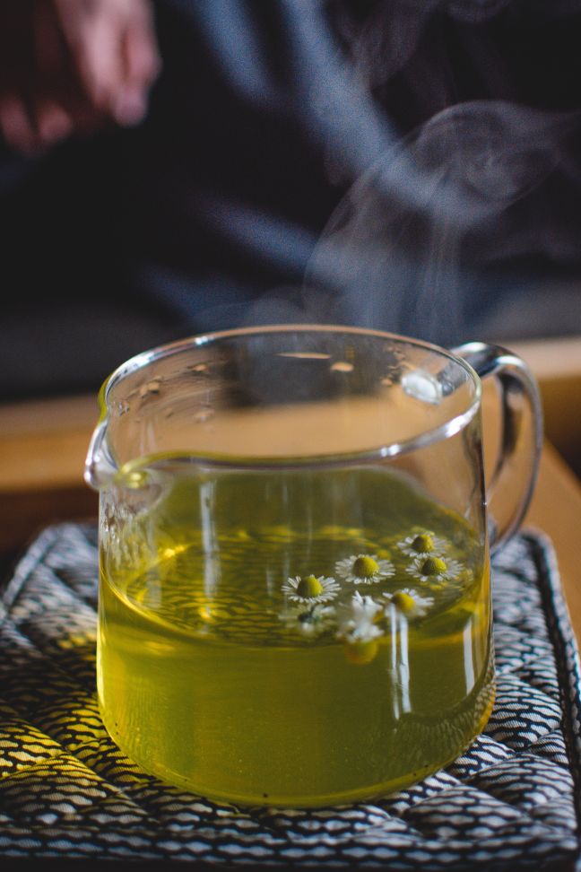 Chamomile tea.