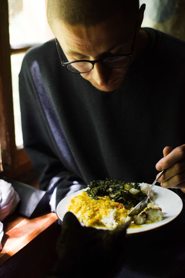 Lunch in Tar village.