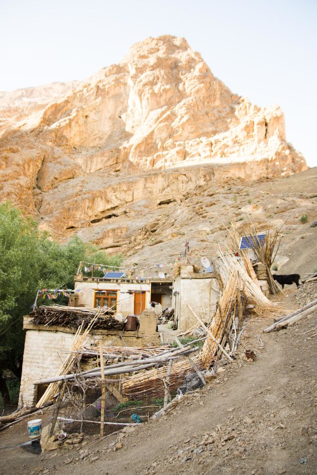 Traditional Ladakhi house in Tar.