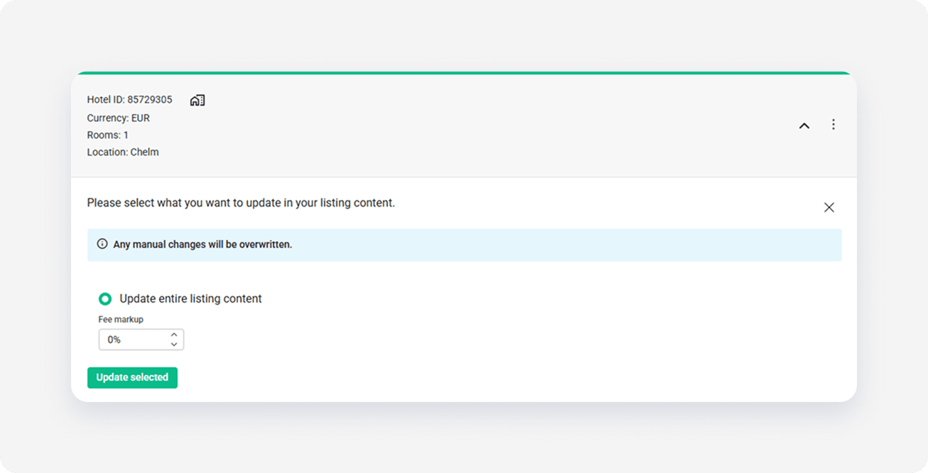 Agoda Property Settings Update