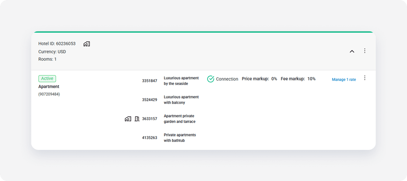 Agoda property settings