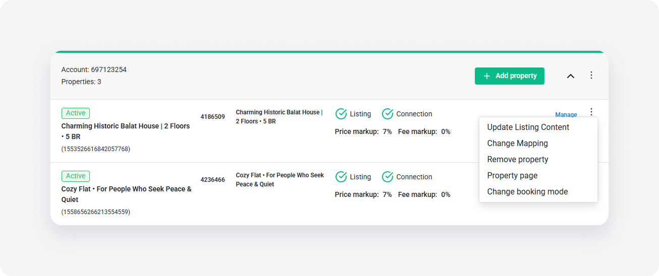 Airbnb Propertysettings Propertymenu