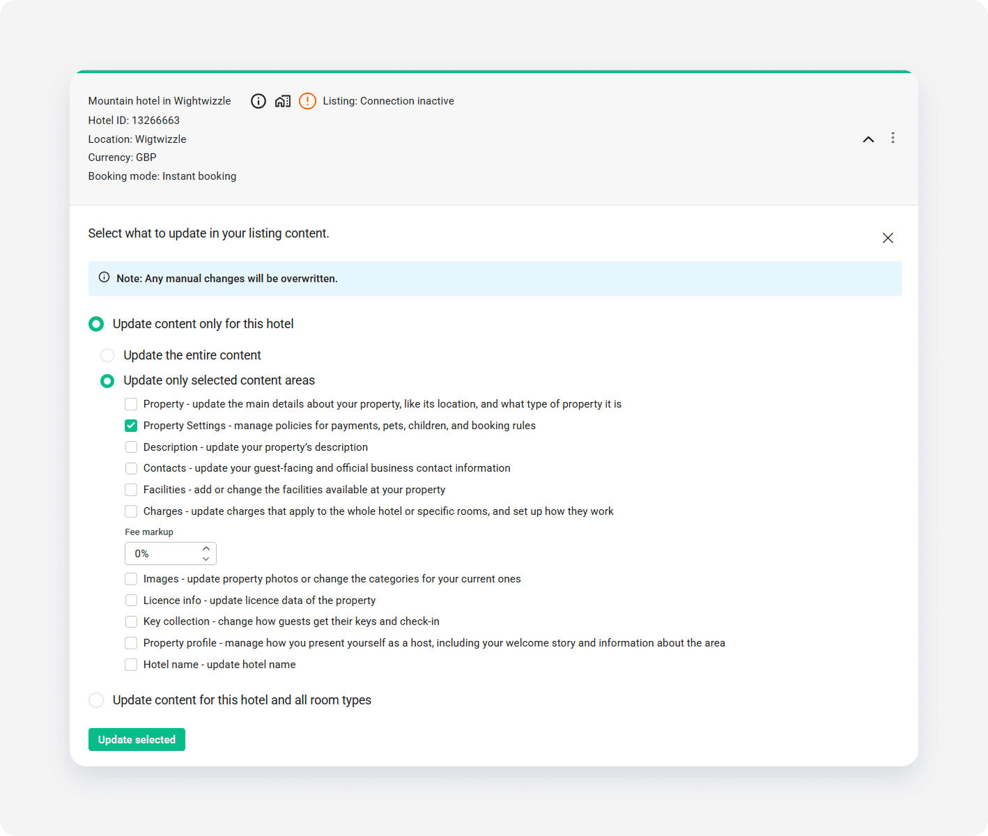 Booking Propertysettings Repush Hotel Partial