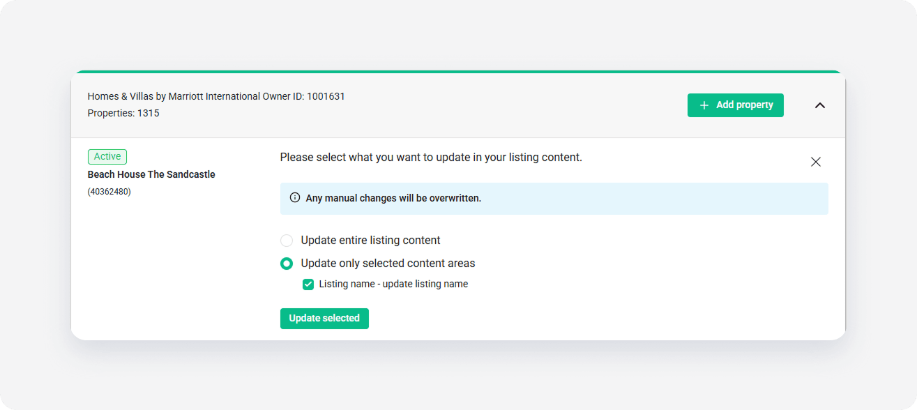 Hvmb property settings update
