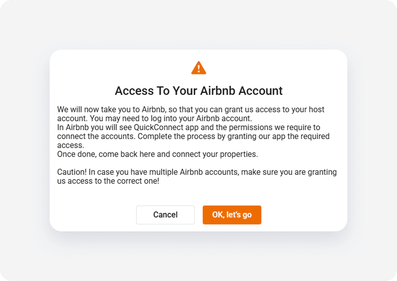 Wl airbnb access