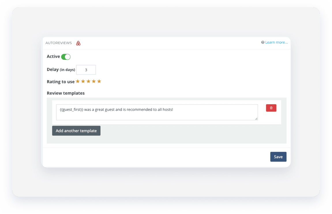 Modèle de révision automatique