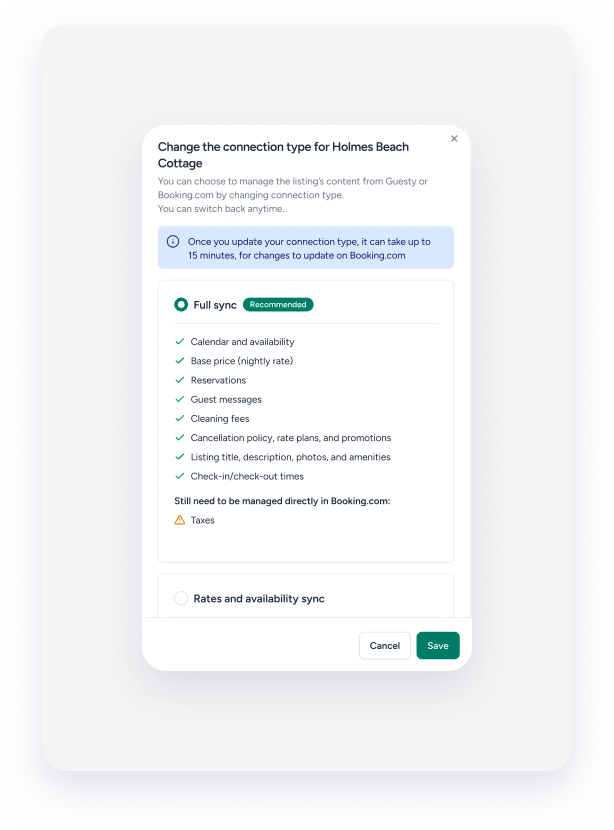 switch connection type