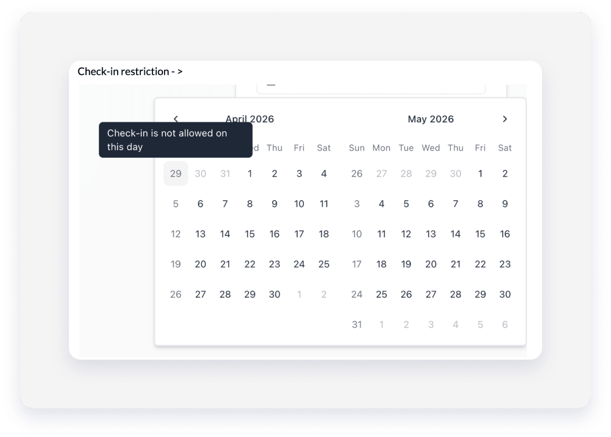 Disponibilidad del motor de reservas
