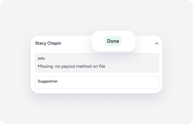 Reminder email done