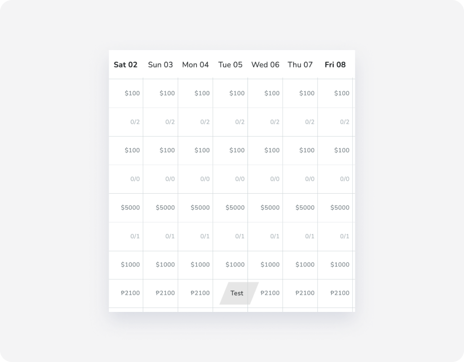 Blocking or unblocking dates manually via the MultiCalendar Guesty