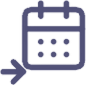 Police booking registration icon