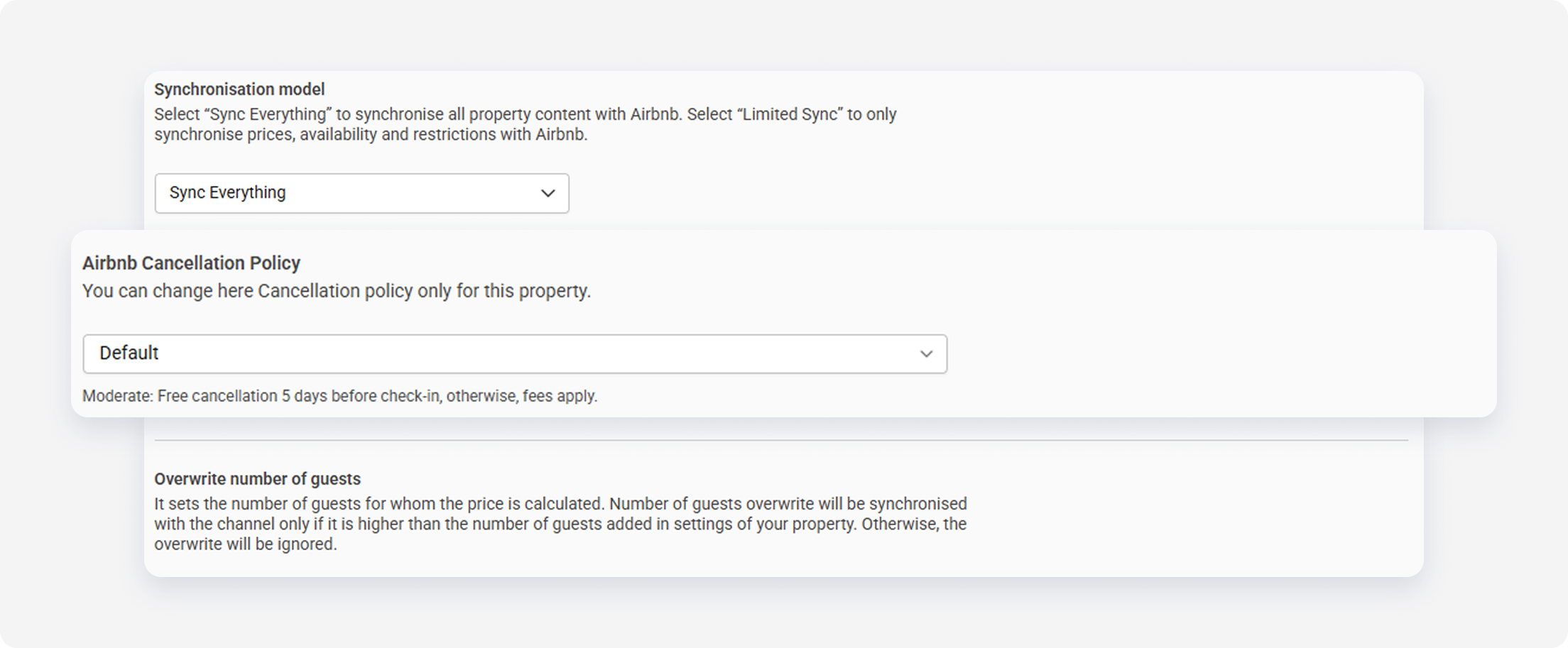 Airbnb Cancellation Policy Listing Override