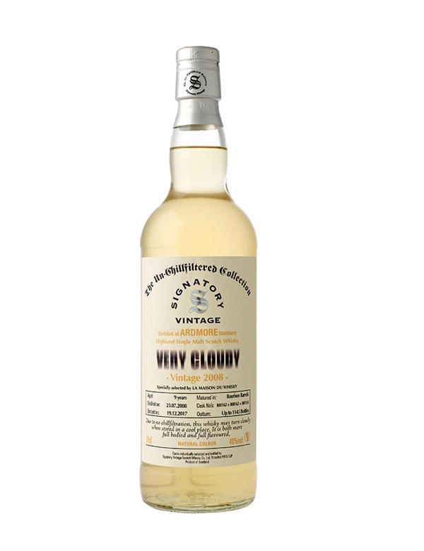 Ardmore Very Cloudy Ecosse / Speyside Single Malt 40°