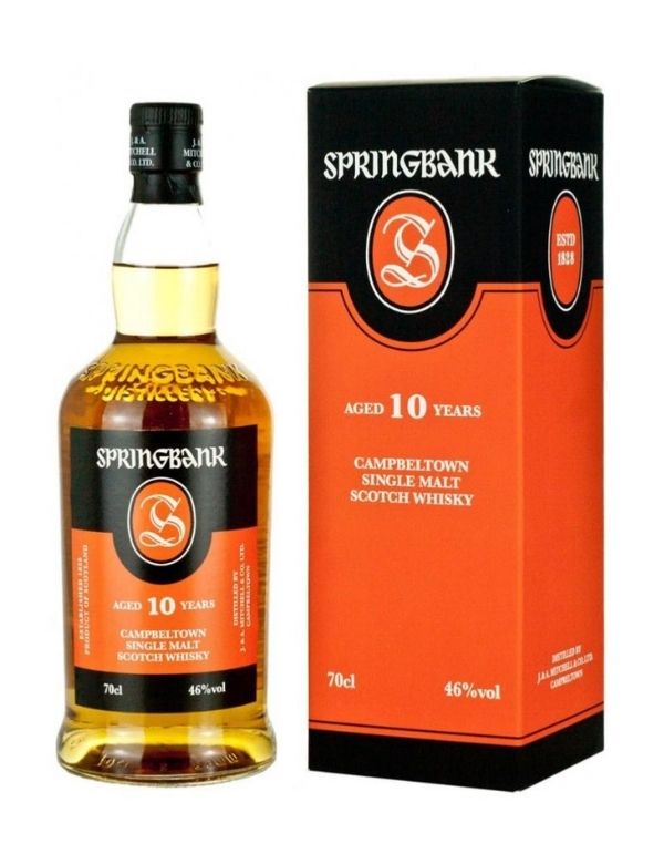Springbank 10 ans Ecosse / Campbeltown Single Malt 46°