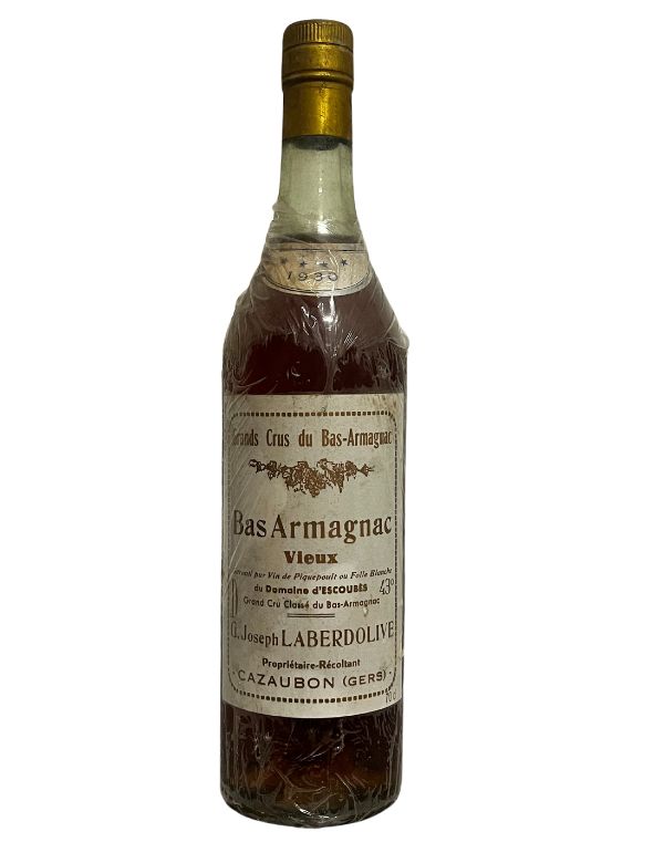 Vieux Bas Armagnac Domaine d'Escoubès Laberdolive 1930