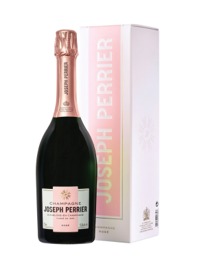 Joseph Perrier Cuvée Royale Brut Rosé, avec coffret