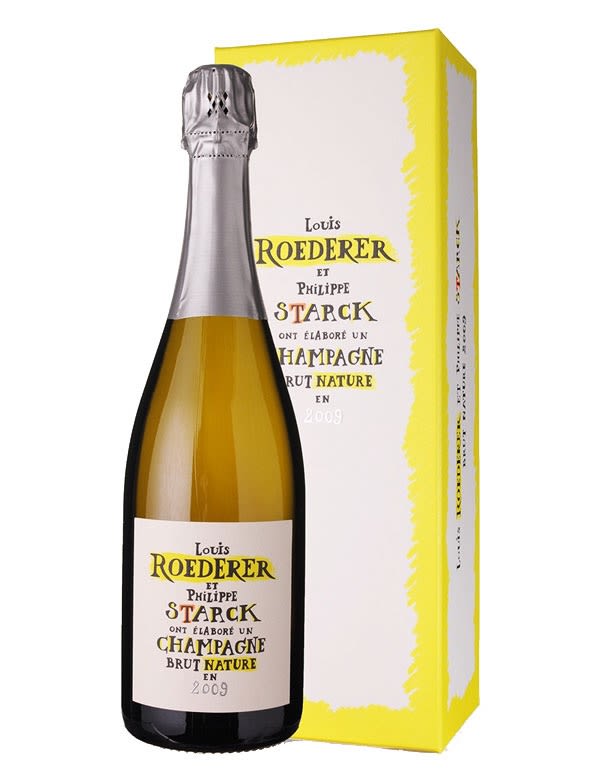Roederer Brut Nature Starck, avec coffret 2009