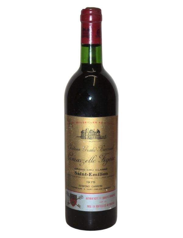Château Grand Barrail Lamarzelle Figeac 1975