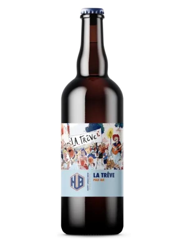 La trève de HUB Pale Ale à la française