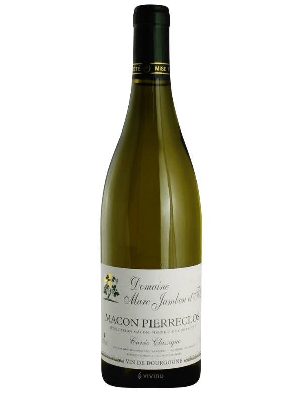 Domaine Marc Jambon Macon Pierreclos cuvée classique 2021