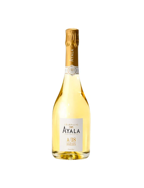 Ayala Blanc de Blancs A/18 Extra Brut, avec coffret 2018