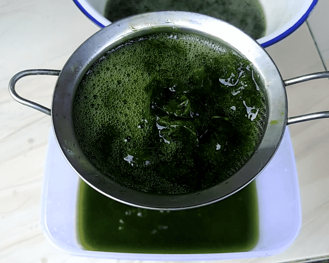 Menaring daluman cincau hijau