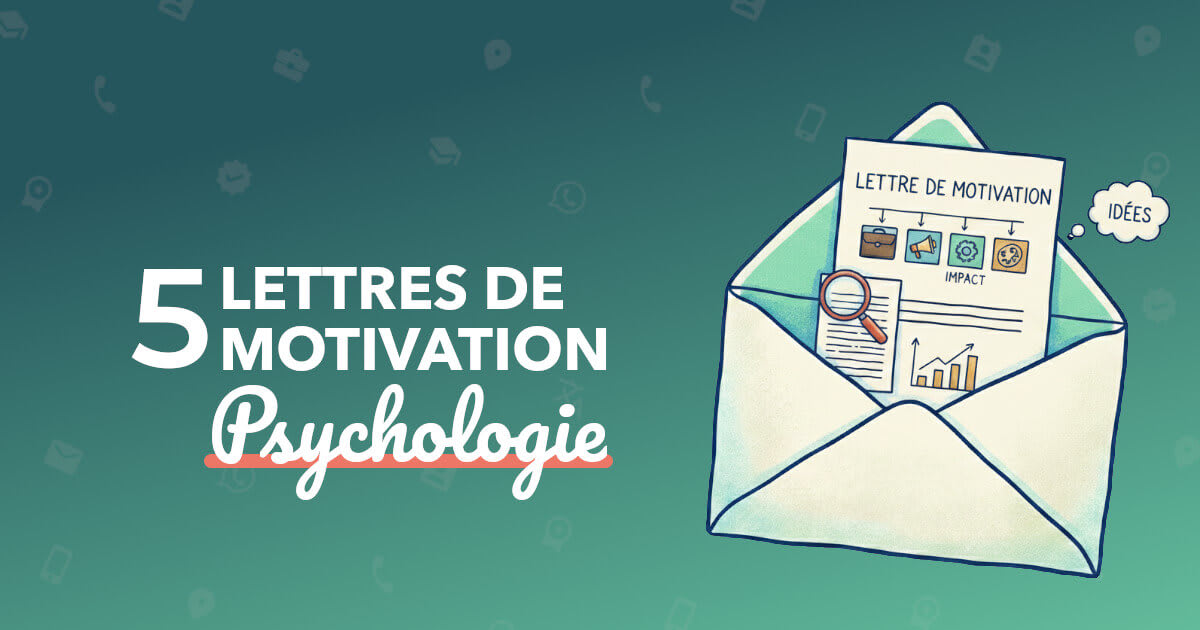 5 Lettres de Motivation Licence de Psychologie (Parcoursup) — free download