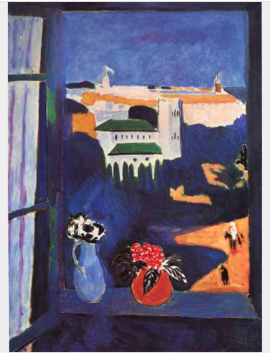 Tanger, Paysage vue d'une Fenêtre