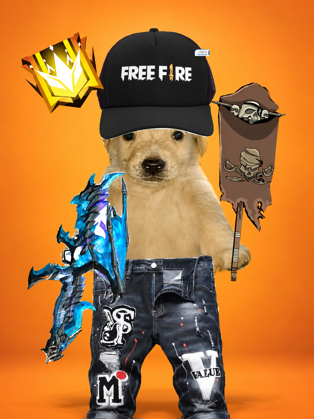 Free fire 10%