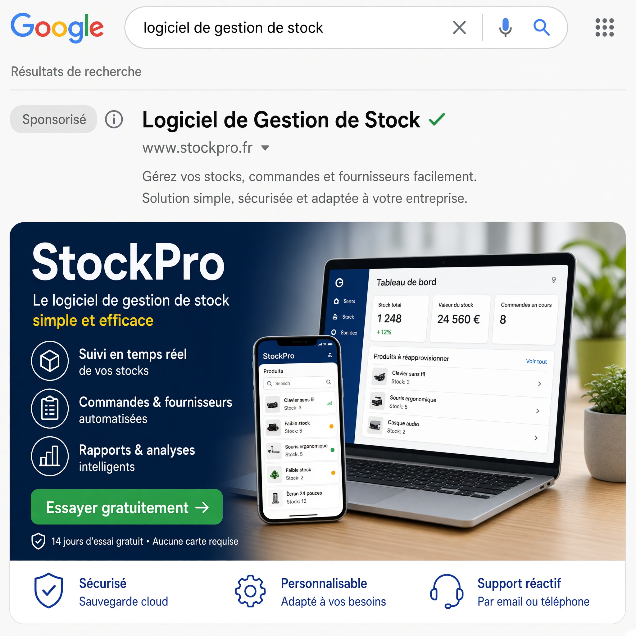 Format publicitaire Google display