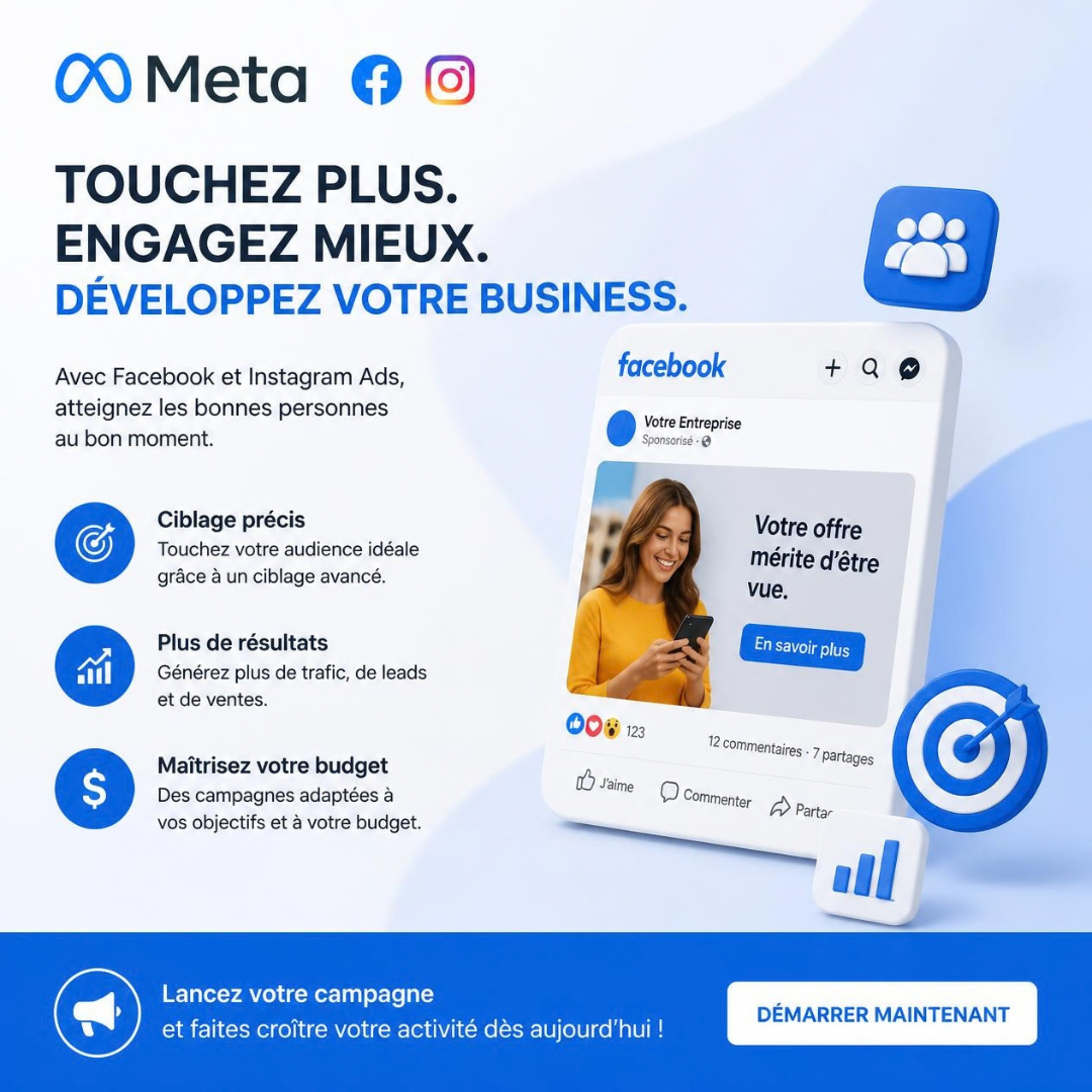 Publicité Meta — Facebook & Instagram