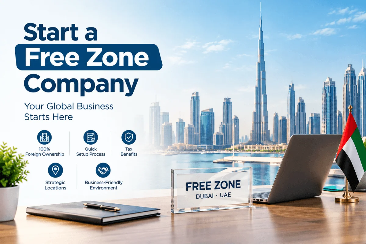How to Start a Free Zone Company in Dubai: A Complete Guide